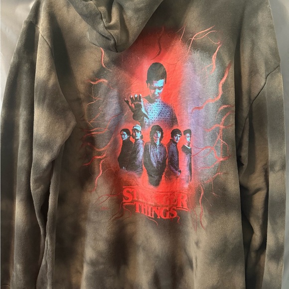 H&M Stranger Things Black Hoodie - Picture 1 of 8